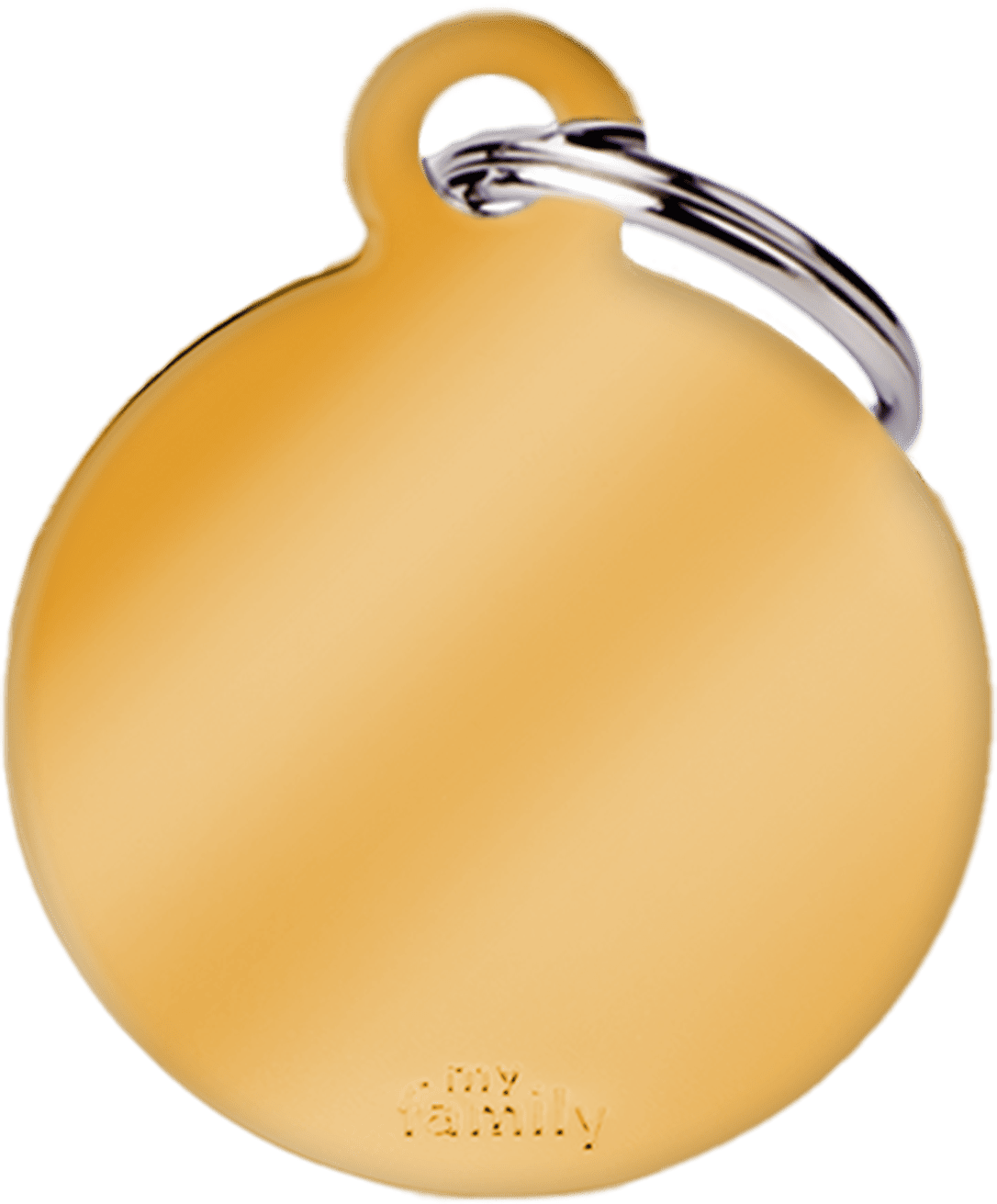 Gold Dec's Pets Tag