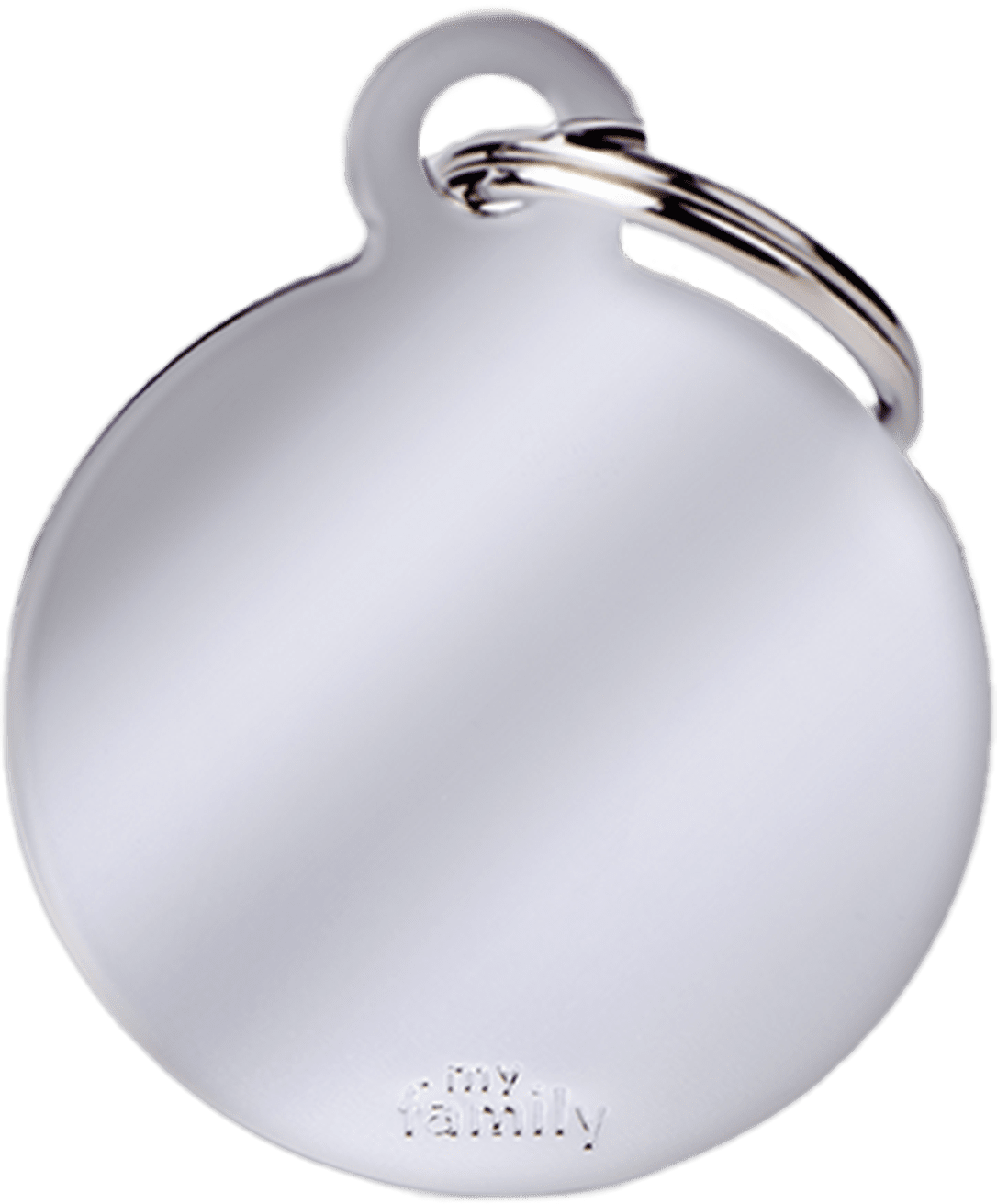 Silver Dec's Pets Tag